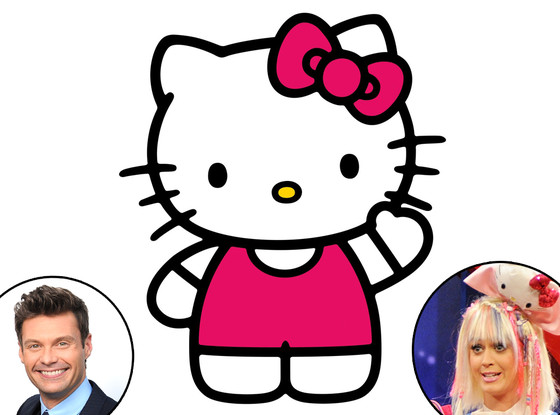 Hello Kitty, Katy Perry, Ryan Seacrest Hello Kitty, Katy Perry, Ryan Seacrest
